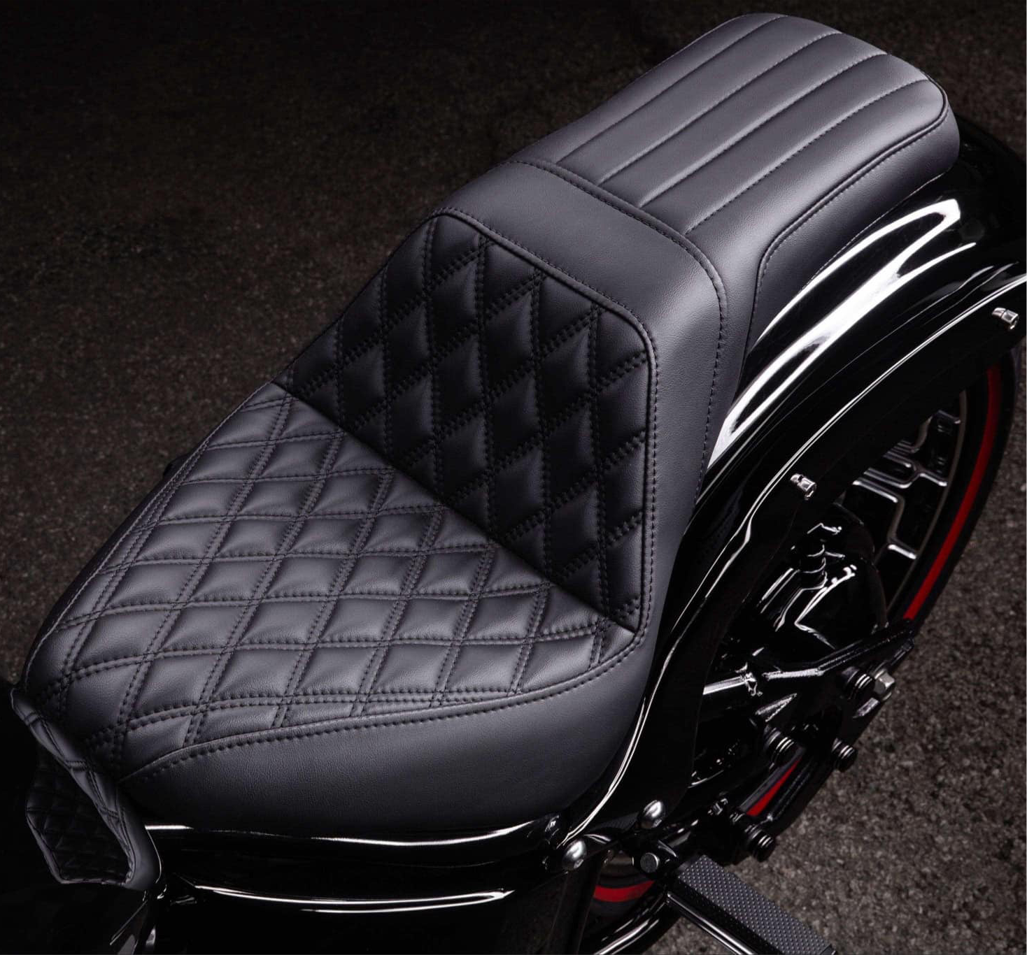 Yamaha V-Star XVS 650 step up seat by Billion