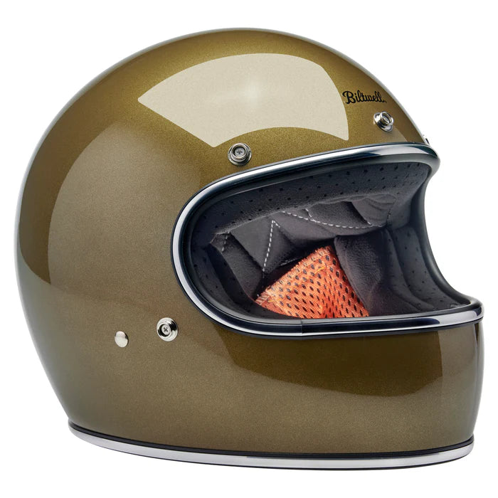 Gringo ECE R22.06 Helmet - Ugly Gold Mettalic