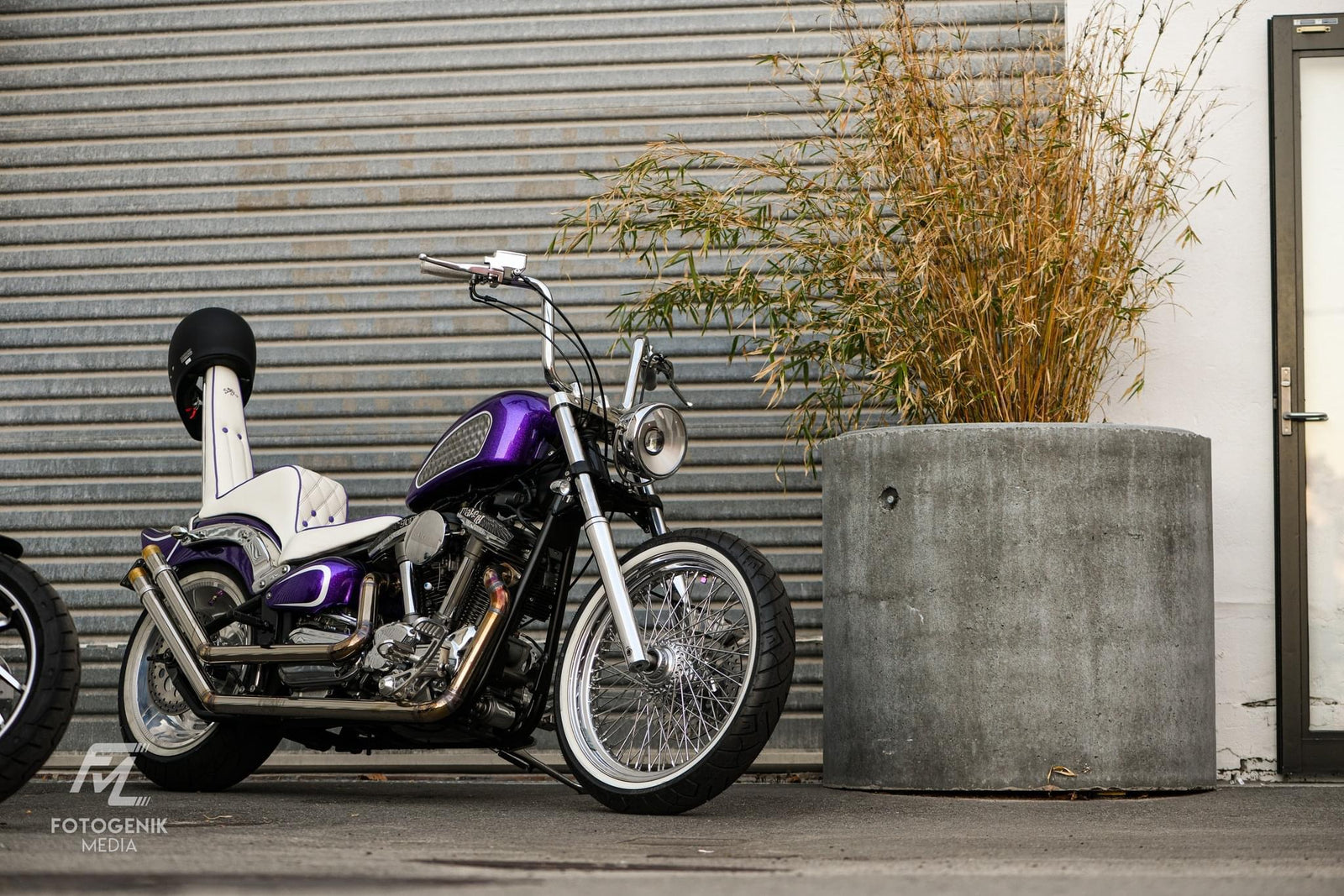 1-1/4" Fat Boy Ape Hanger Handlebars (1")