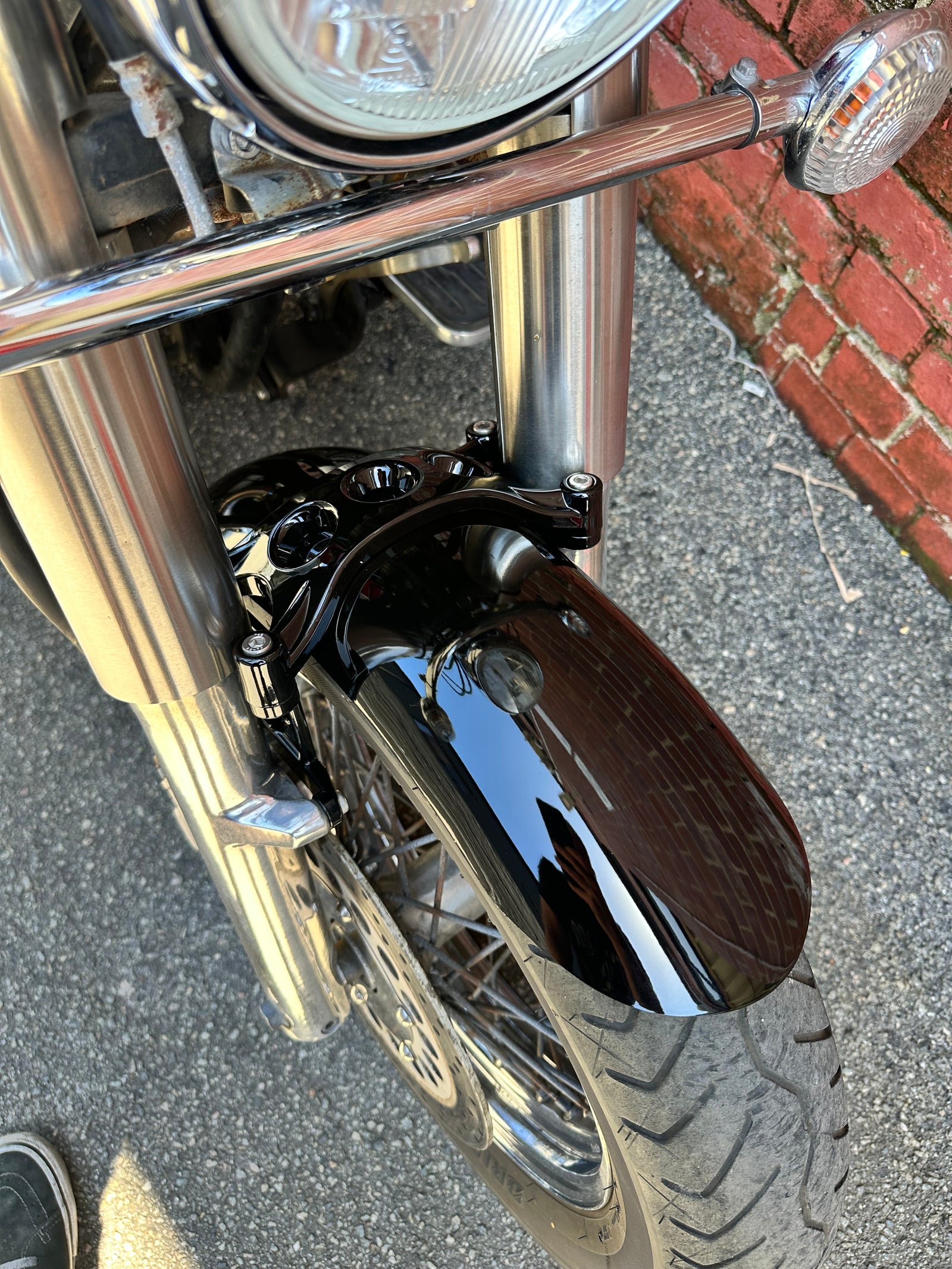 Yamaha XVS650 XVS1100 V-Star Classic Sportster style front fender