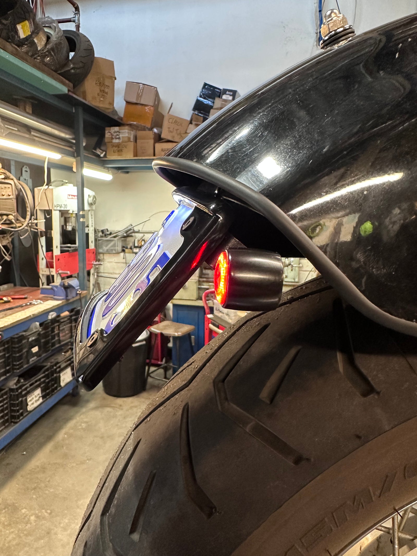 Yamaha XVS650 V-Star Classic Tail Tidy Kit