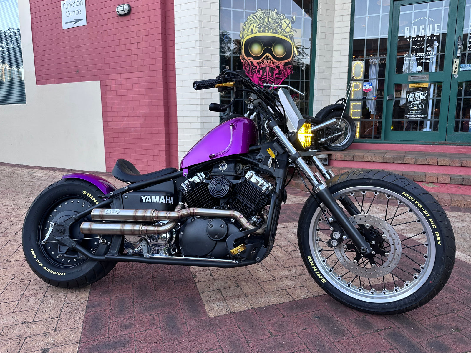 Yamaha XVS650 V-Star “Purple dream” for sale