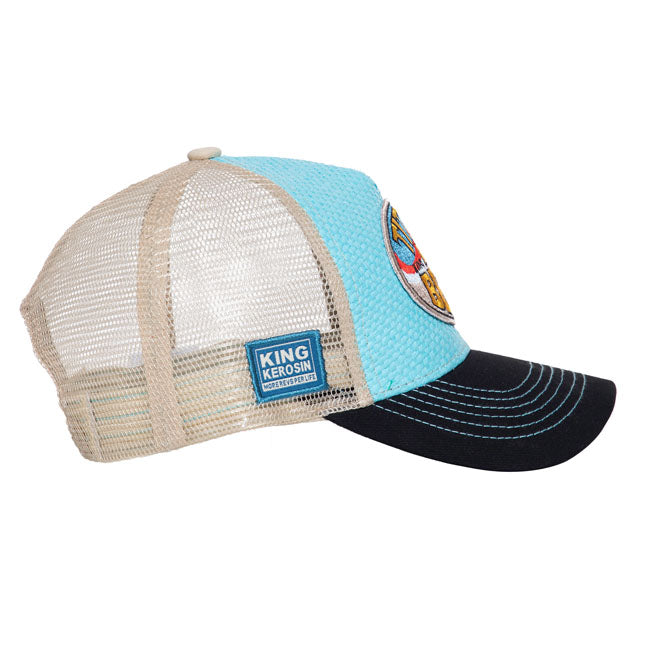 TITTIES & BEER TRUCKER CAP | BLUE WHITE