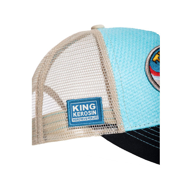 TITTIES & BEER TRUCKER CAP | BLUE WHITE