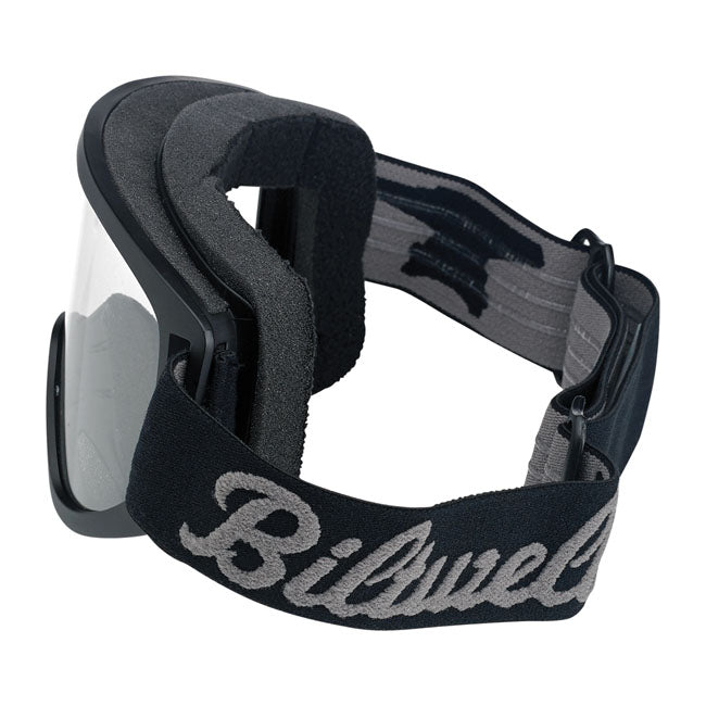 Biltwell Moto 2.0 Goggles - Script Black