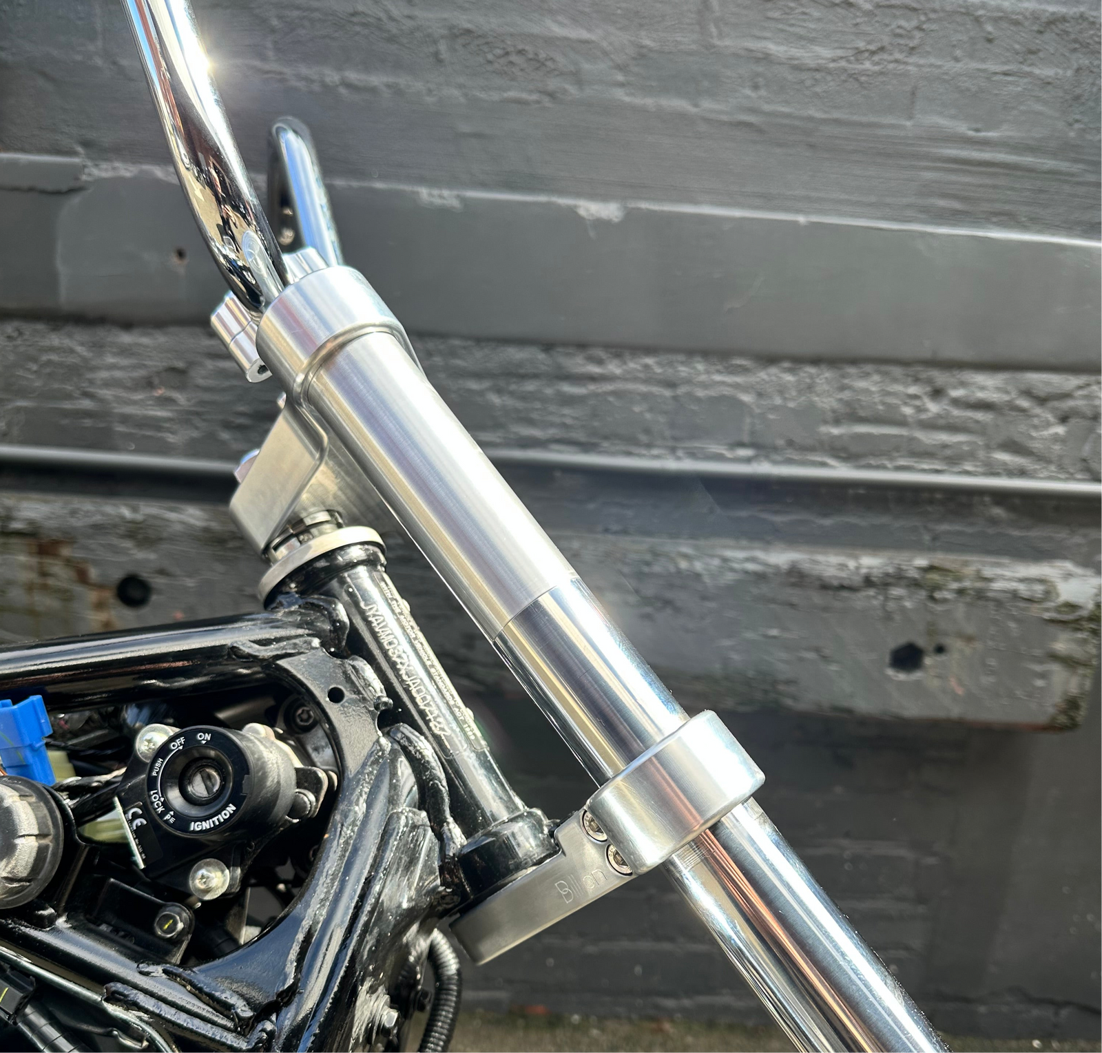 Yamaha V-Star XVS fork extensions 100mm - 150mm slugs