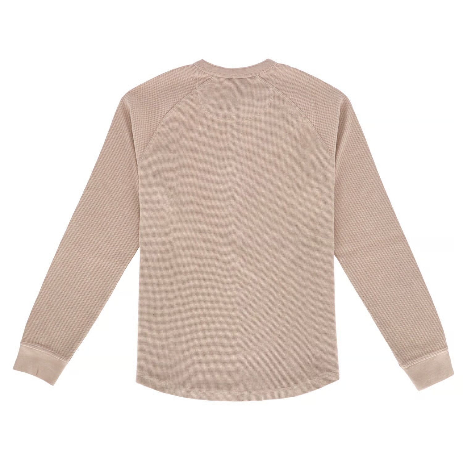 13 1/2 Waffle Henley Long Sleeve