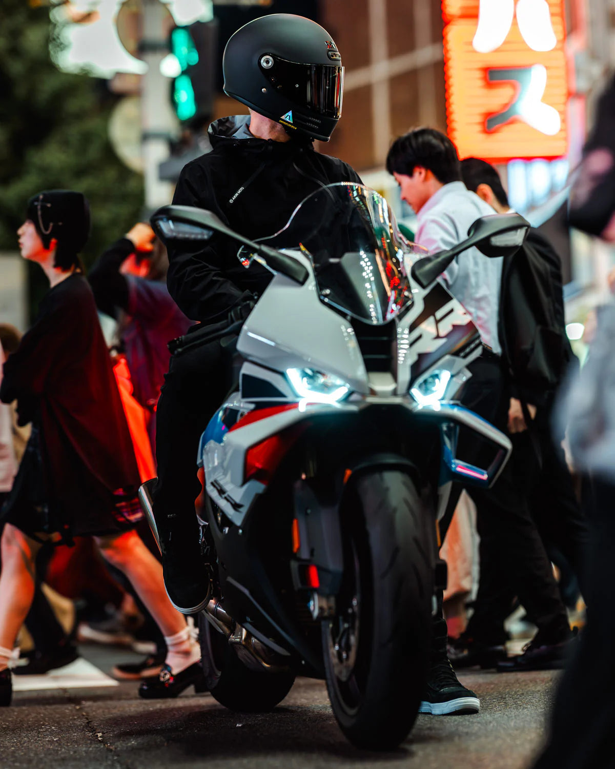 AKIN MOTO GORM ANORAK - BLACK