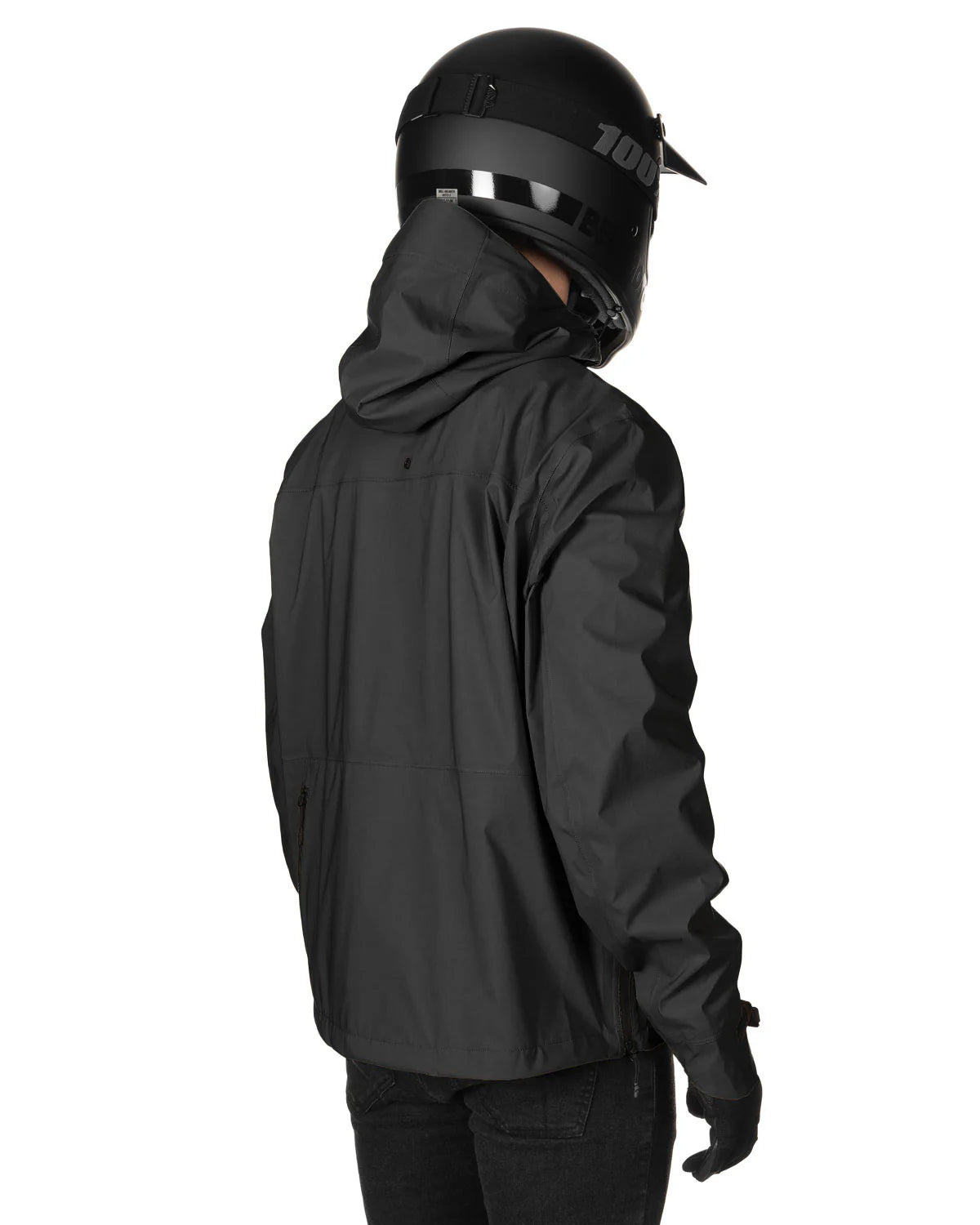 AKIN MOTO GORM ANORAK - BLACK