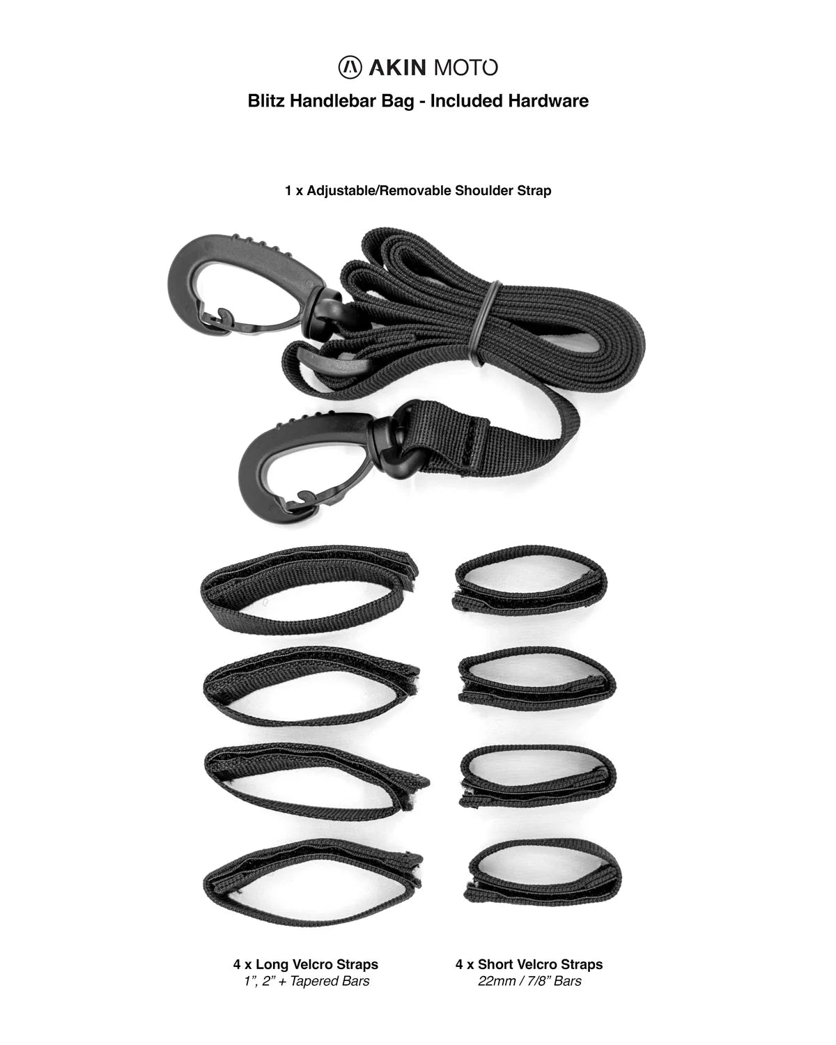 AKIN MOTO - BLITZ HANDLEBAR BAG