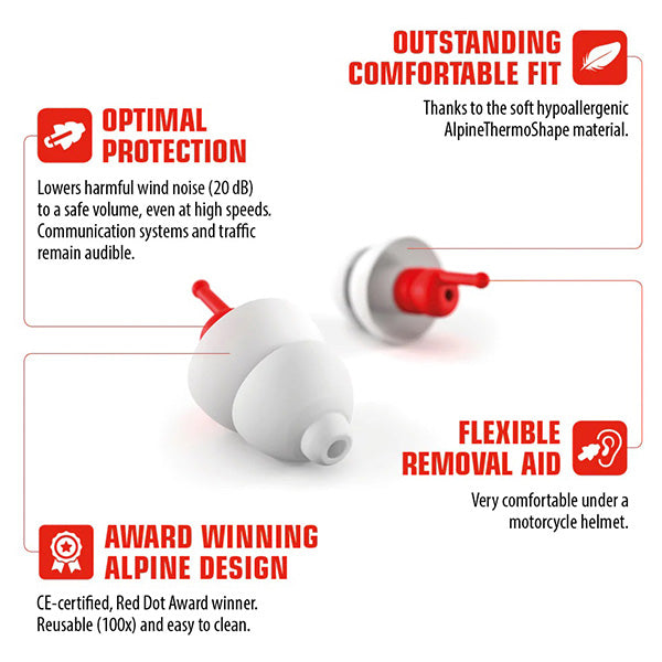 Alpine Motosafe Pro Earplugs
