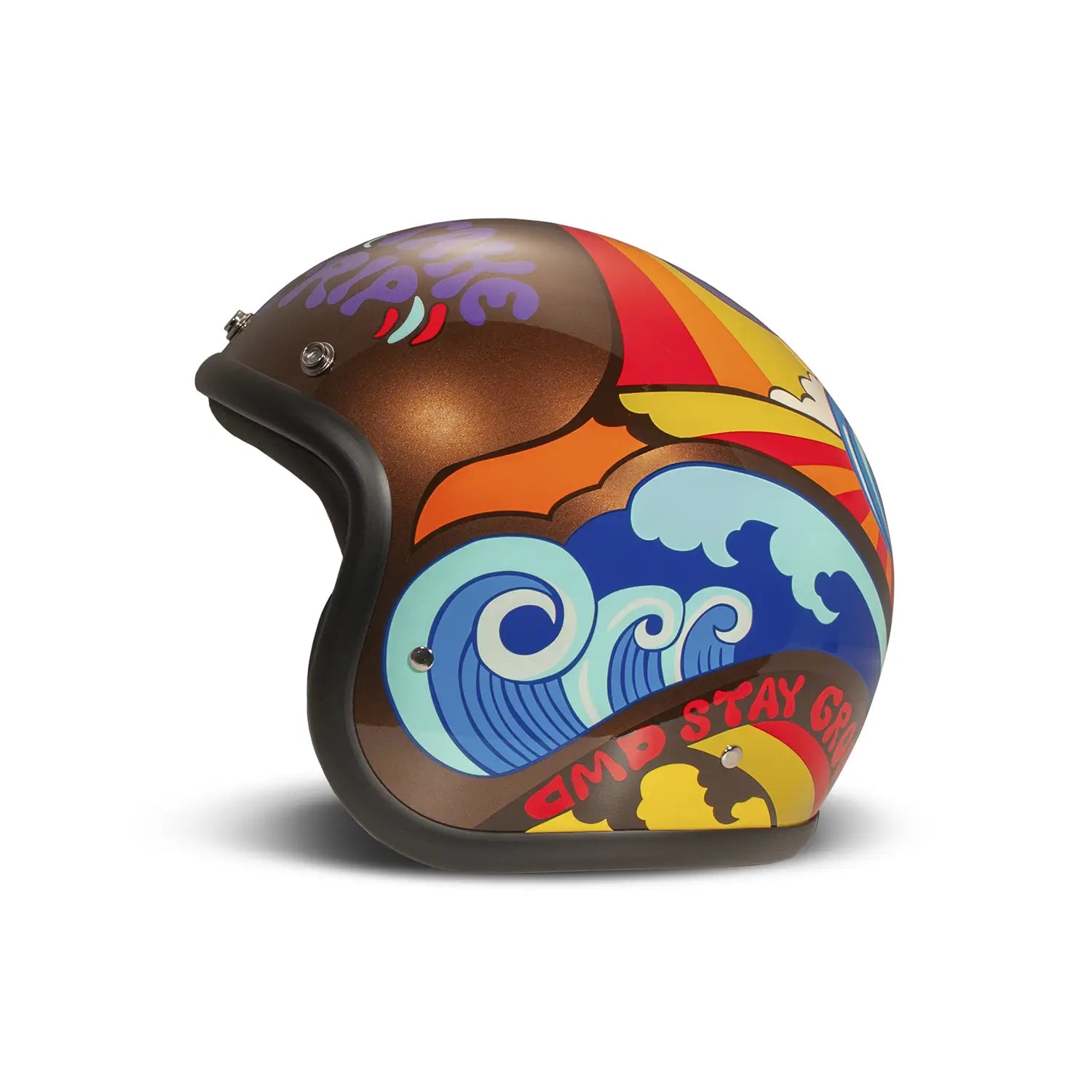 DMD - TRIP - RETRO OPEN FACE VINTAGE HELMET