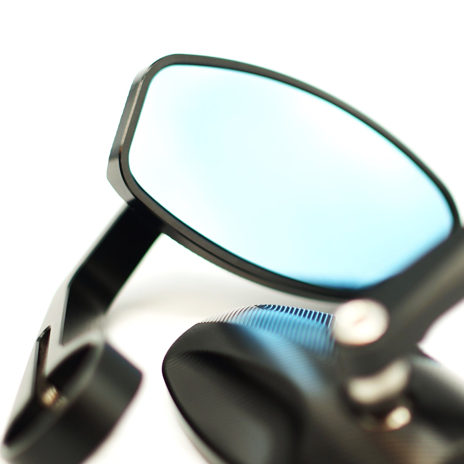 oval universal bar end mirror cafe racer Rogue Motorcycles Perth