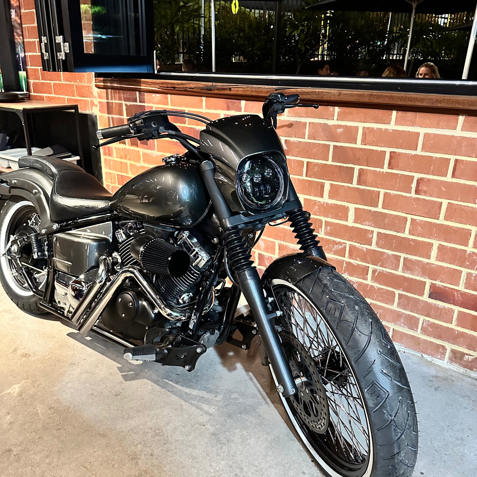 Yamaha XVS650 V-star Aggressor Headlight & Fairing