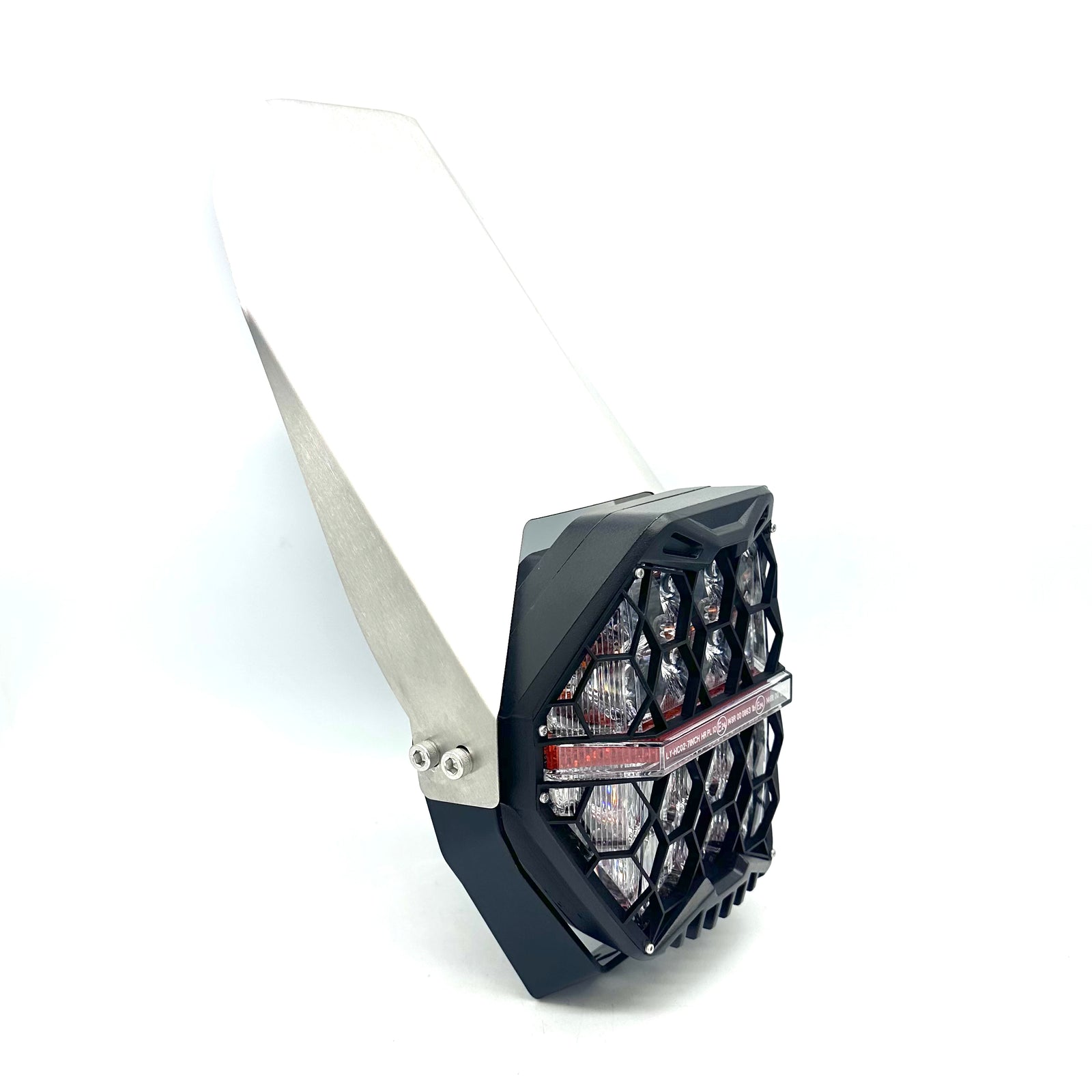 XVS 650 Sprinter Honeycomb headlight setup