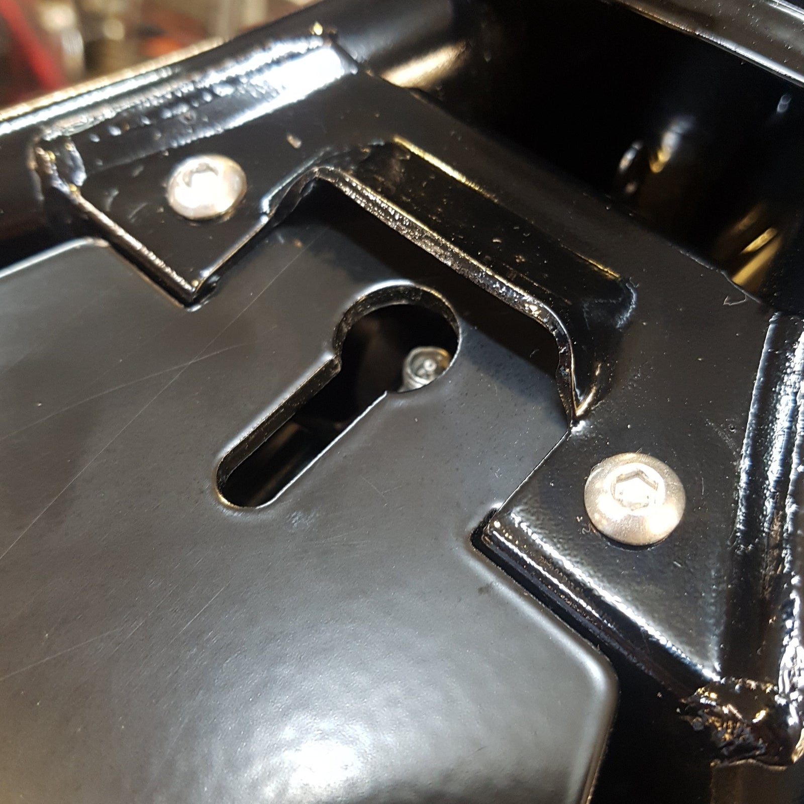 Base plate xvs650 mount seat Biltwell rogue