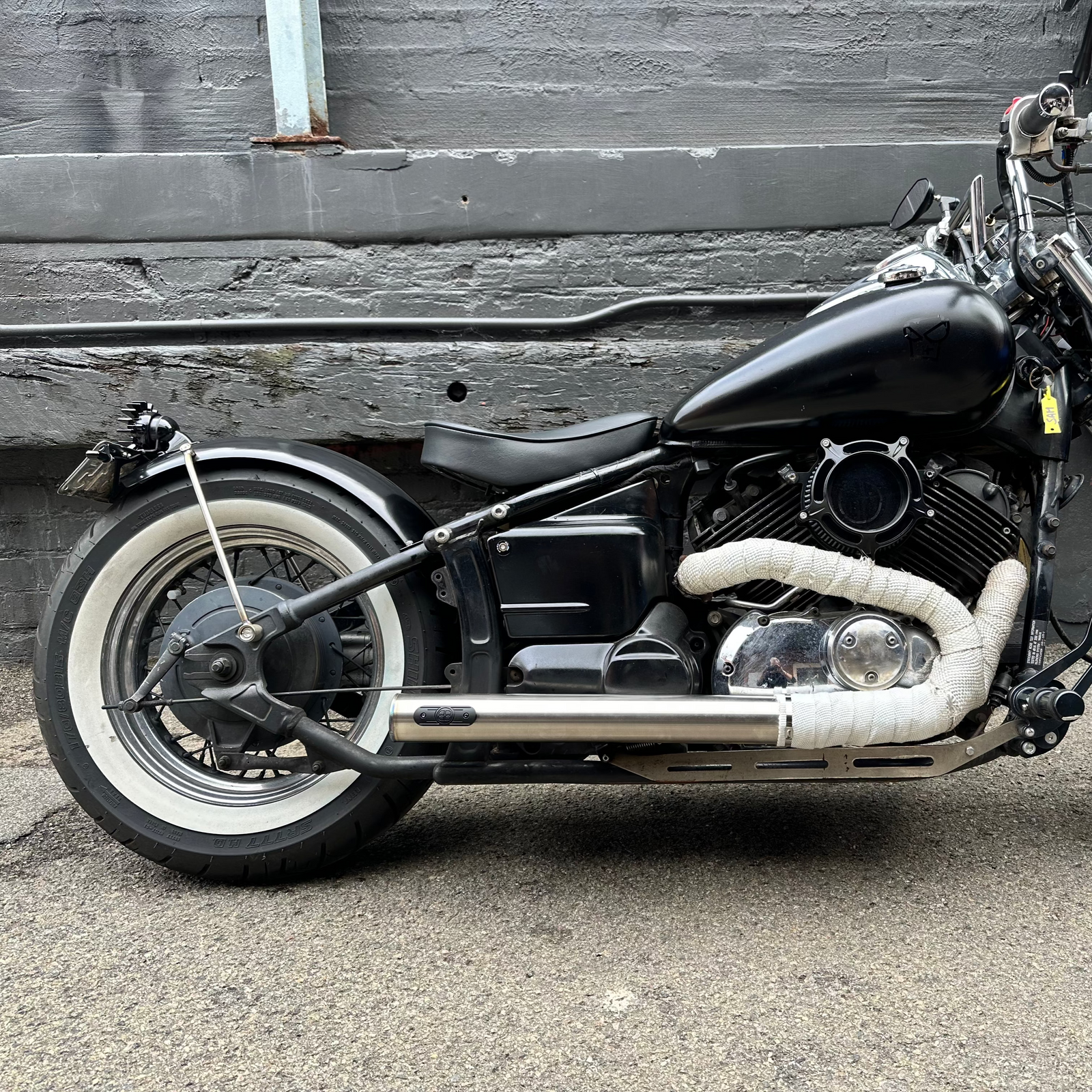 yamaha xvs650 v-star custom bobber seat conversion rogue motorcycles perth