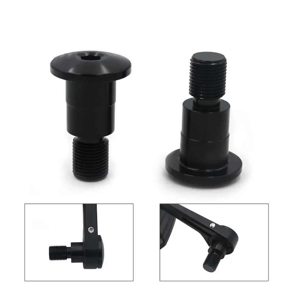 Bar end mirror adapter mount BMW / YAMAHA