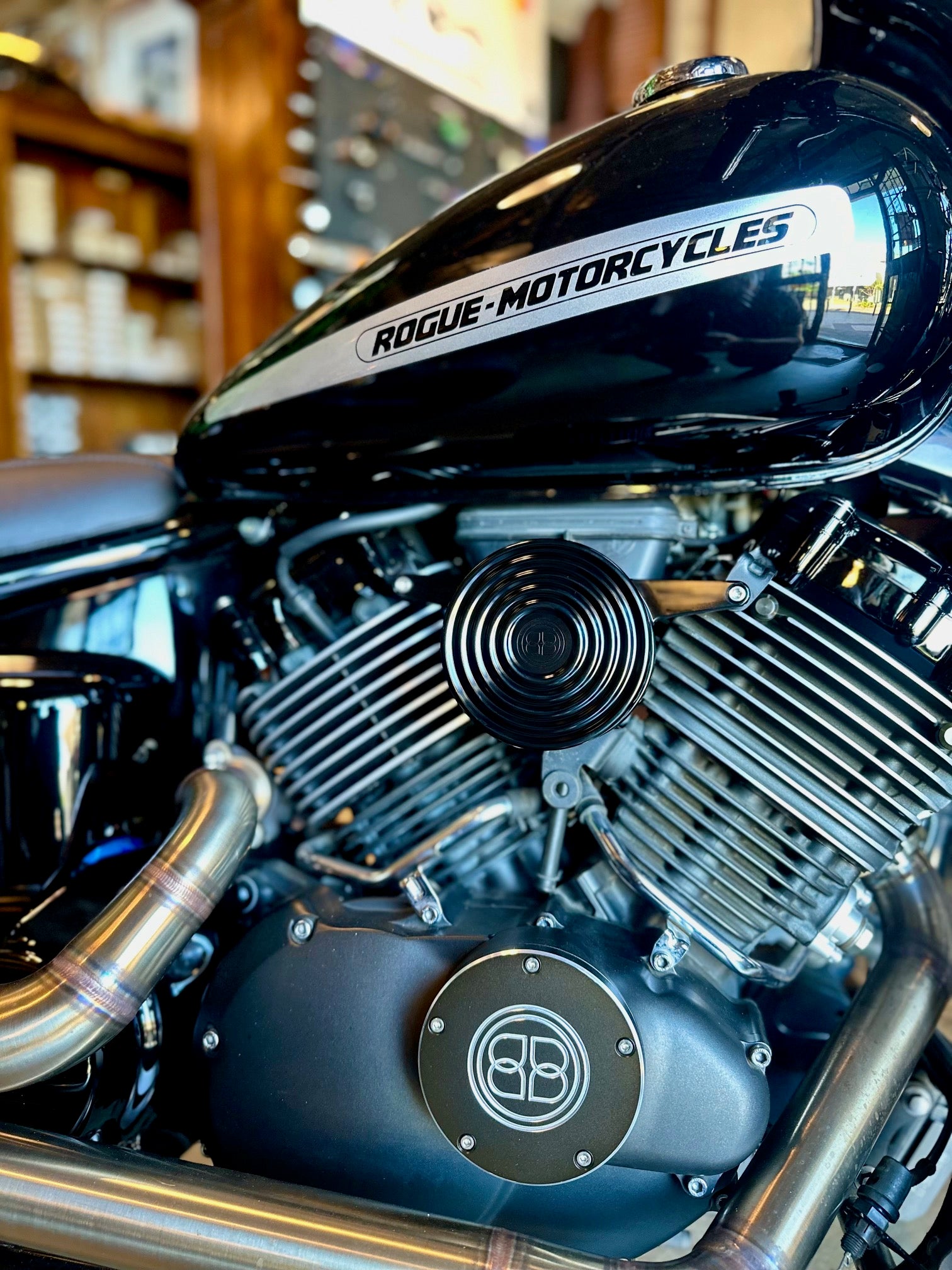 Yamaha XVS650 V-star BIllion Tuna Can air filter