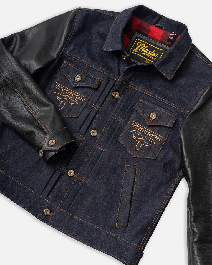 Ironhorse Denim & Leather Jacket