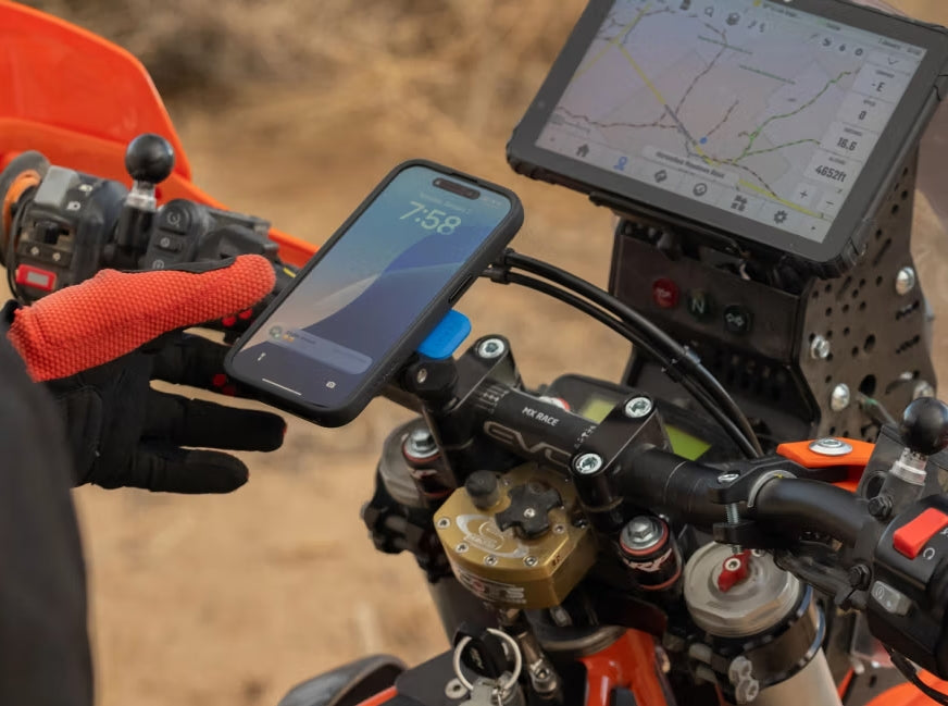 Motorcycle Handlebar Clamp Bolt Mount