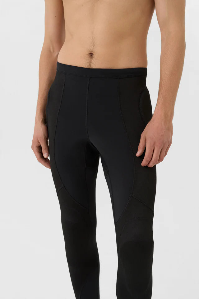 SKIN UH AA - Unisex Motorcycle Pants - Black Armoured Leggings