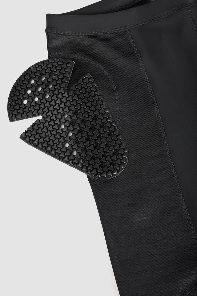 SKIN UH AA - Unisex Motorcycle Pants - Black Armoured Leggings