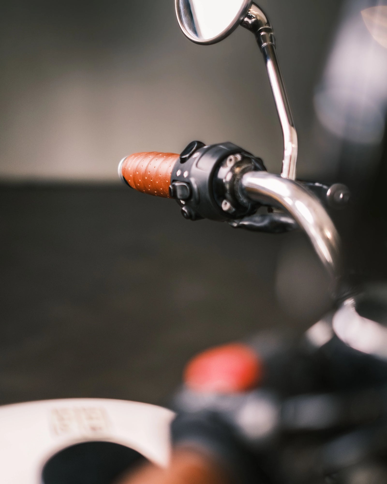 Grips Wrap - Cognac Perforated