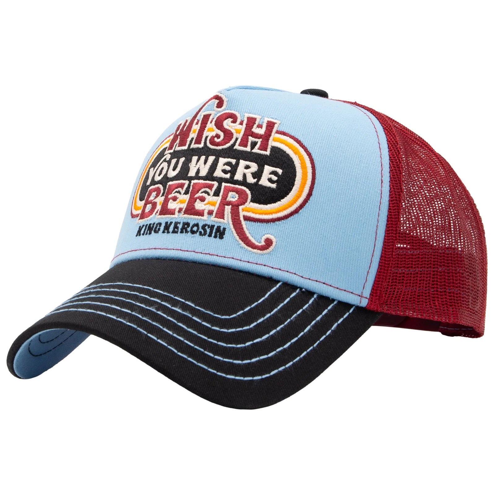 WISH YOU WERE BEER TRUCKER CAP