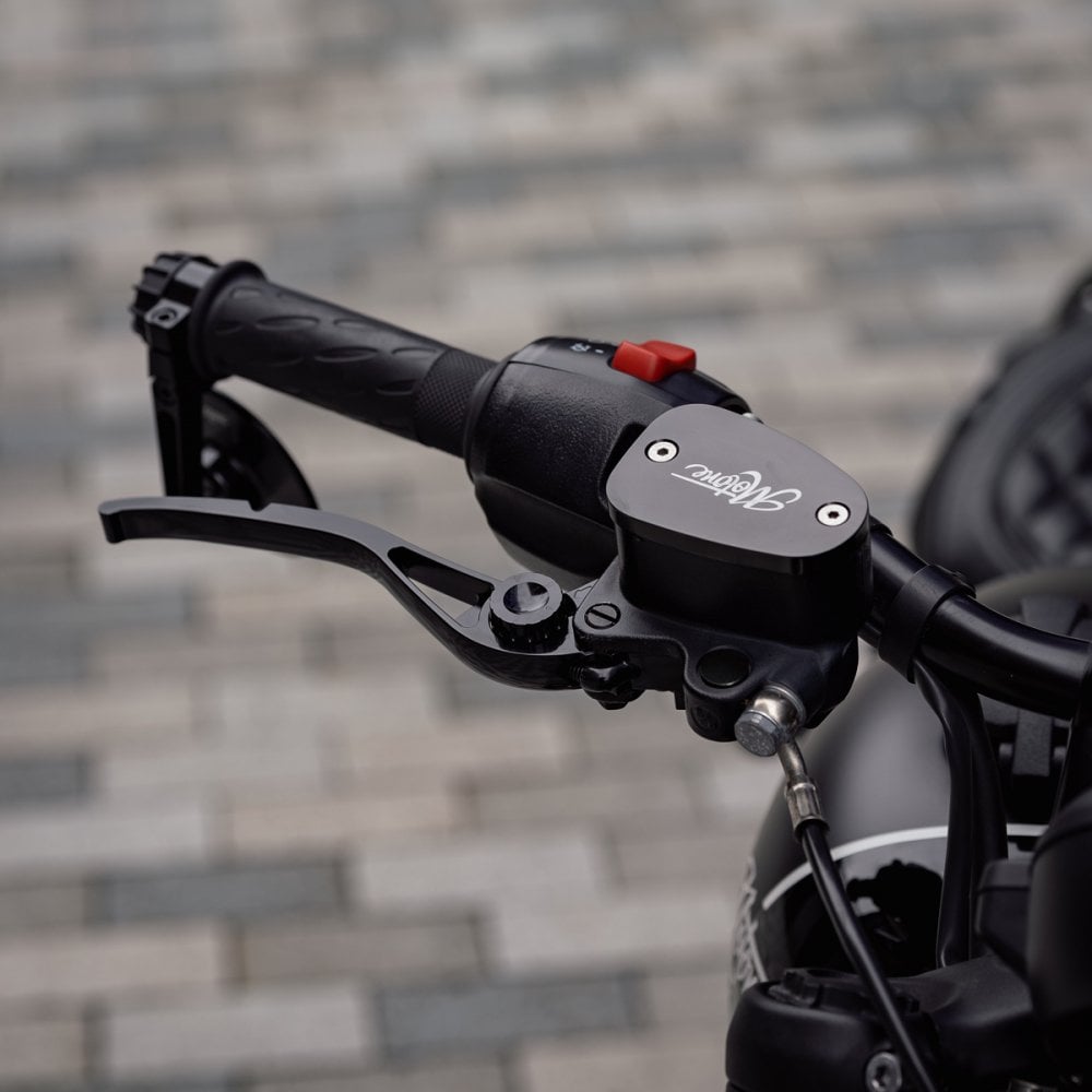 Motone PIKE Brake and Clutch Lever Set - Triumph - Adjustable - Billet Aluminium Black