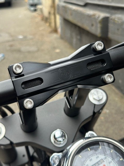 Wind Cutter Riser & Fat Bar Set for XVS650