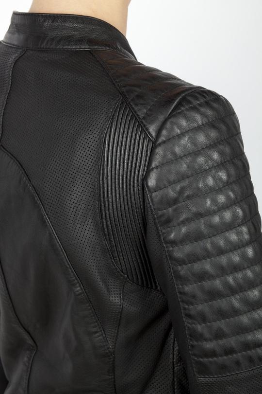 Wild & Free Black Motorcycle Jacket Women