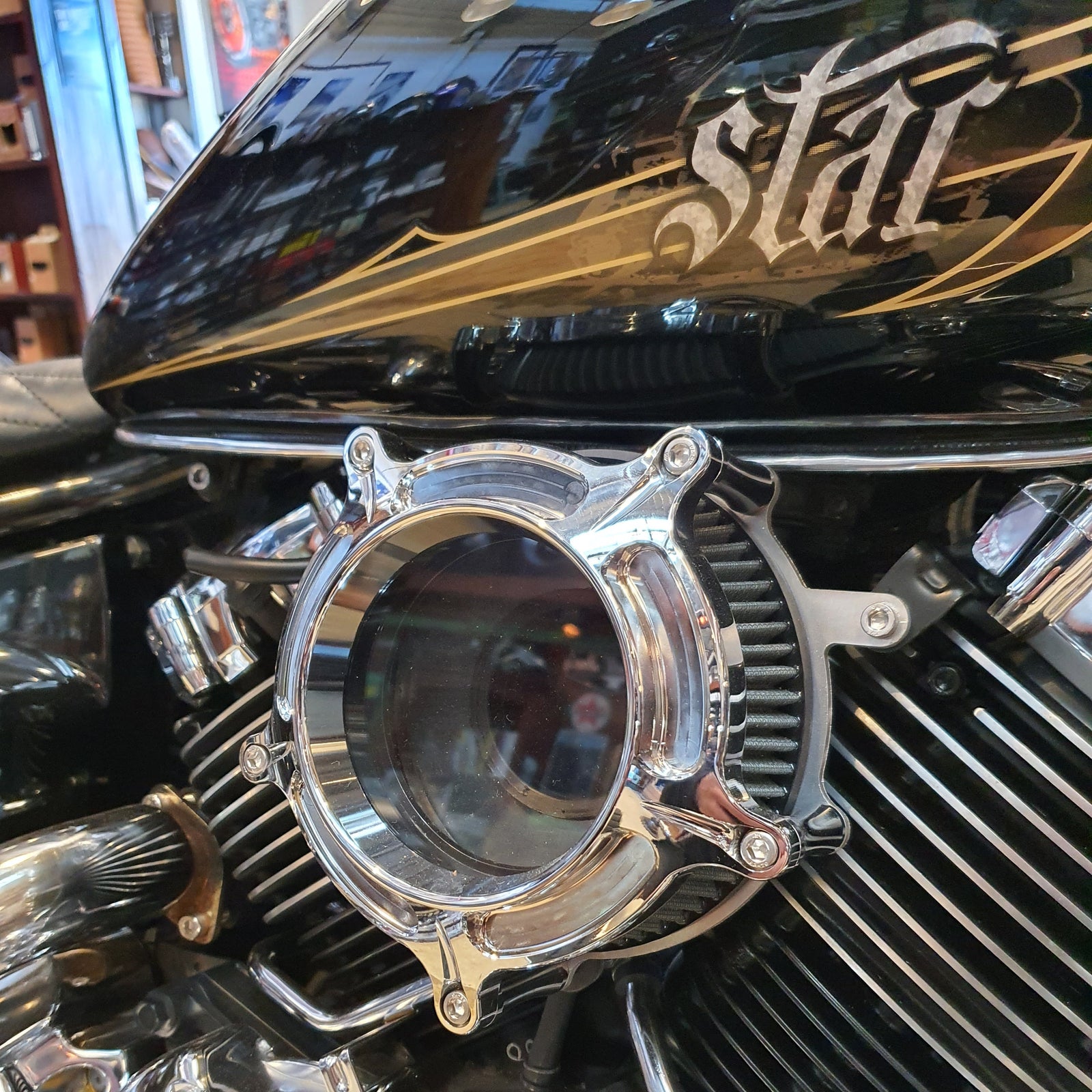 Yamaha XVS1100 V-star RS air filter intake