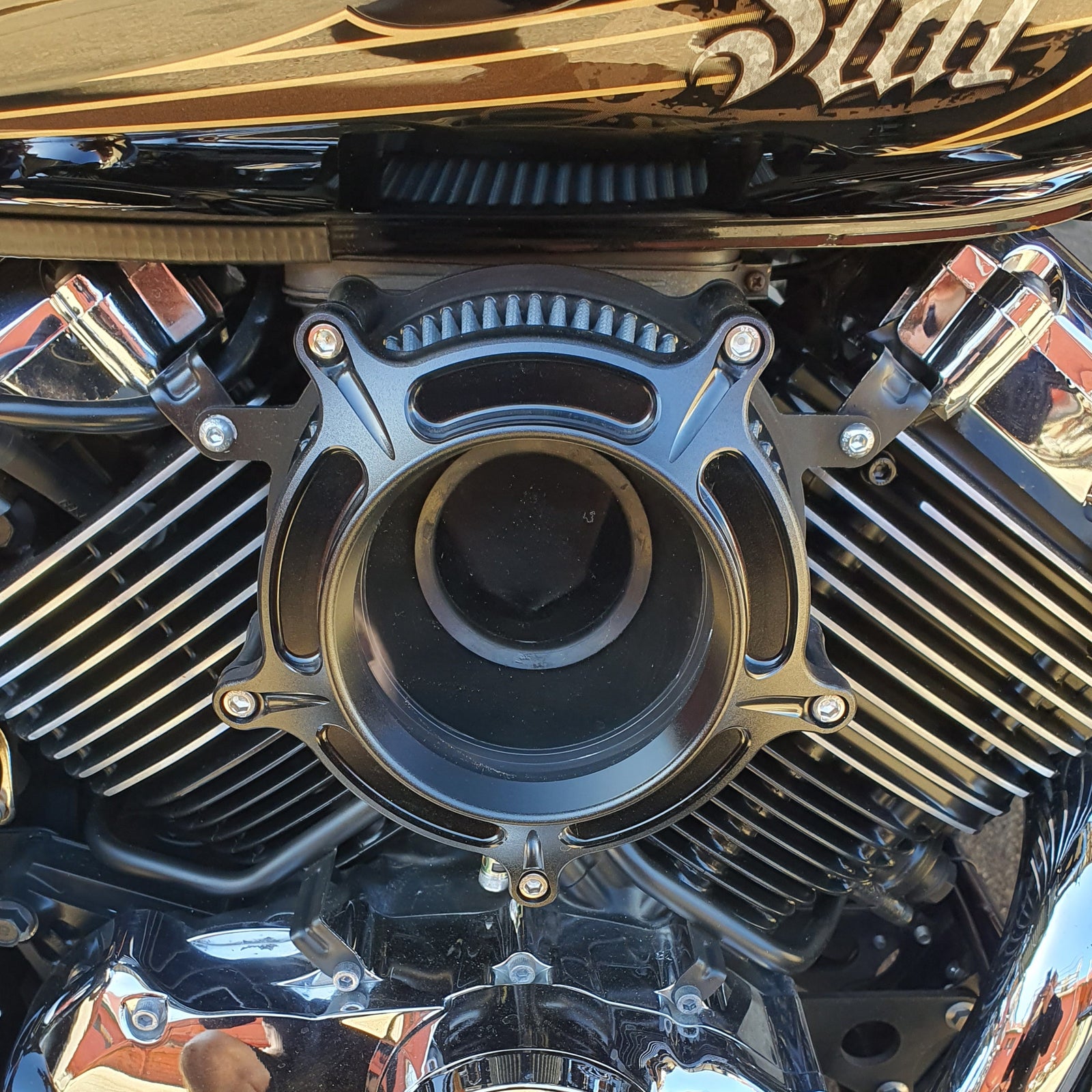 XVS650 v-star rs air intake rogue motorcycles perth