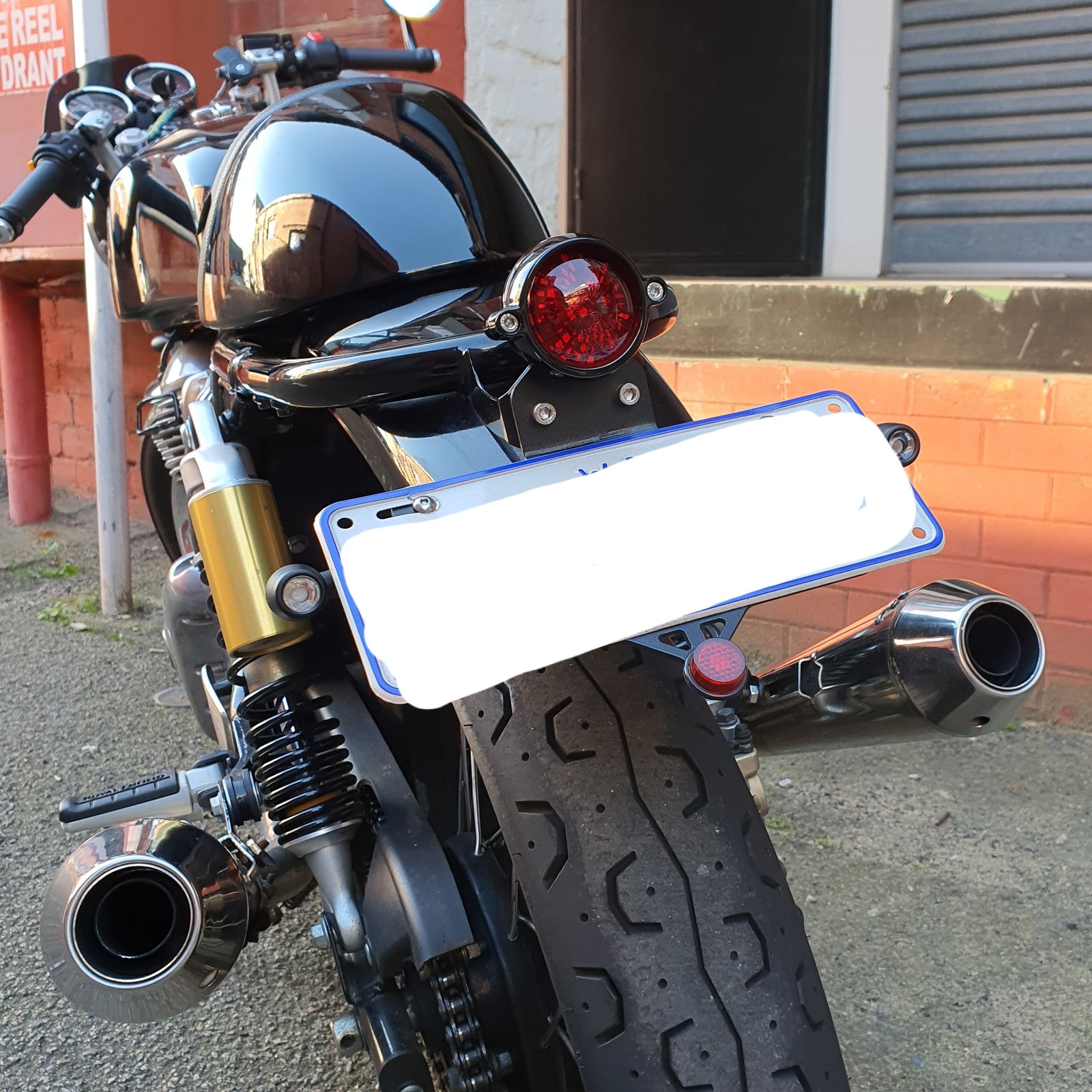 Royal Enfield 650 GT650 Continental Interceptor Tail Tidy Rogue Motorcycles Perth