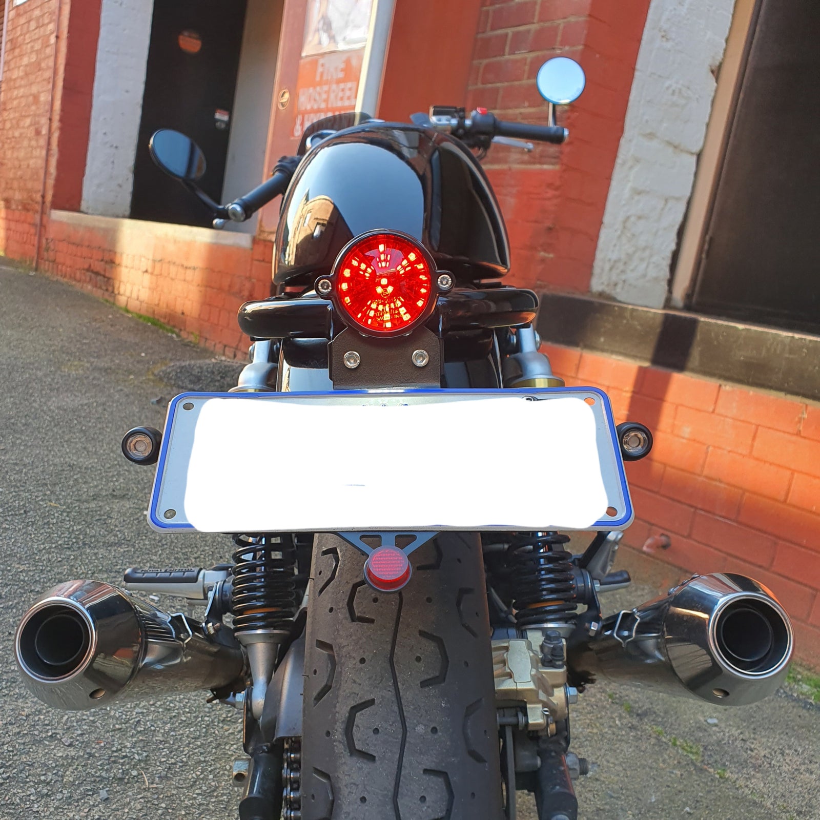 Royal Enfield 650 GT650 Continental Interceptor Tail Tidy Rogue Motorcycles Perth