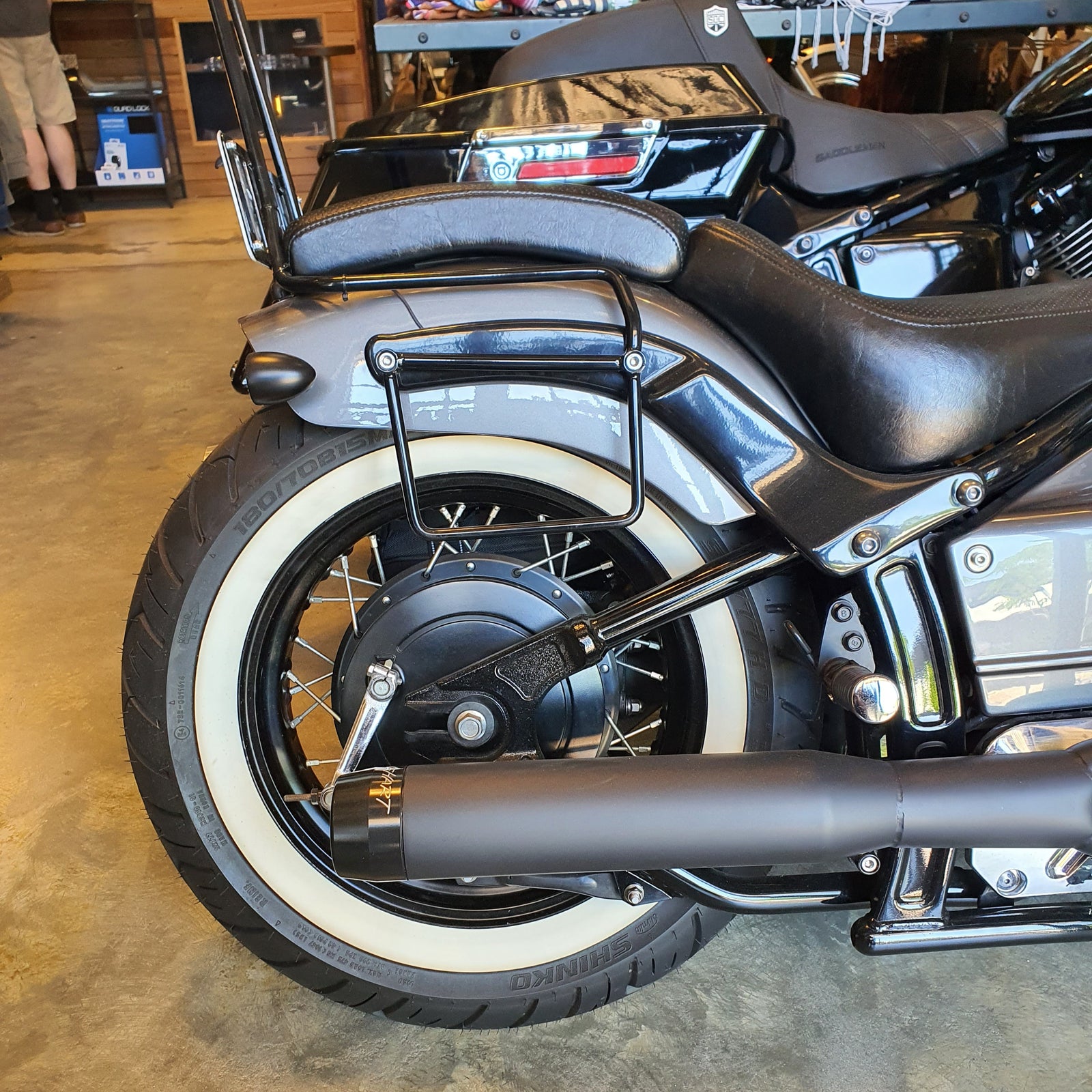 XVS650 v-star lowering shock rogue motorcycles perth