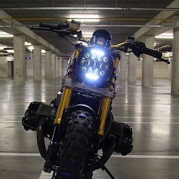 led headlight 7 rogue motorcycles perth custom cafe racer scrambler brat tracker shop