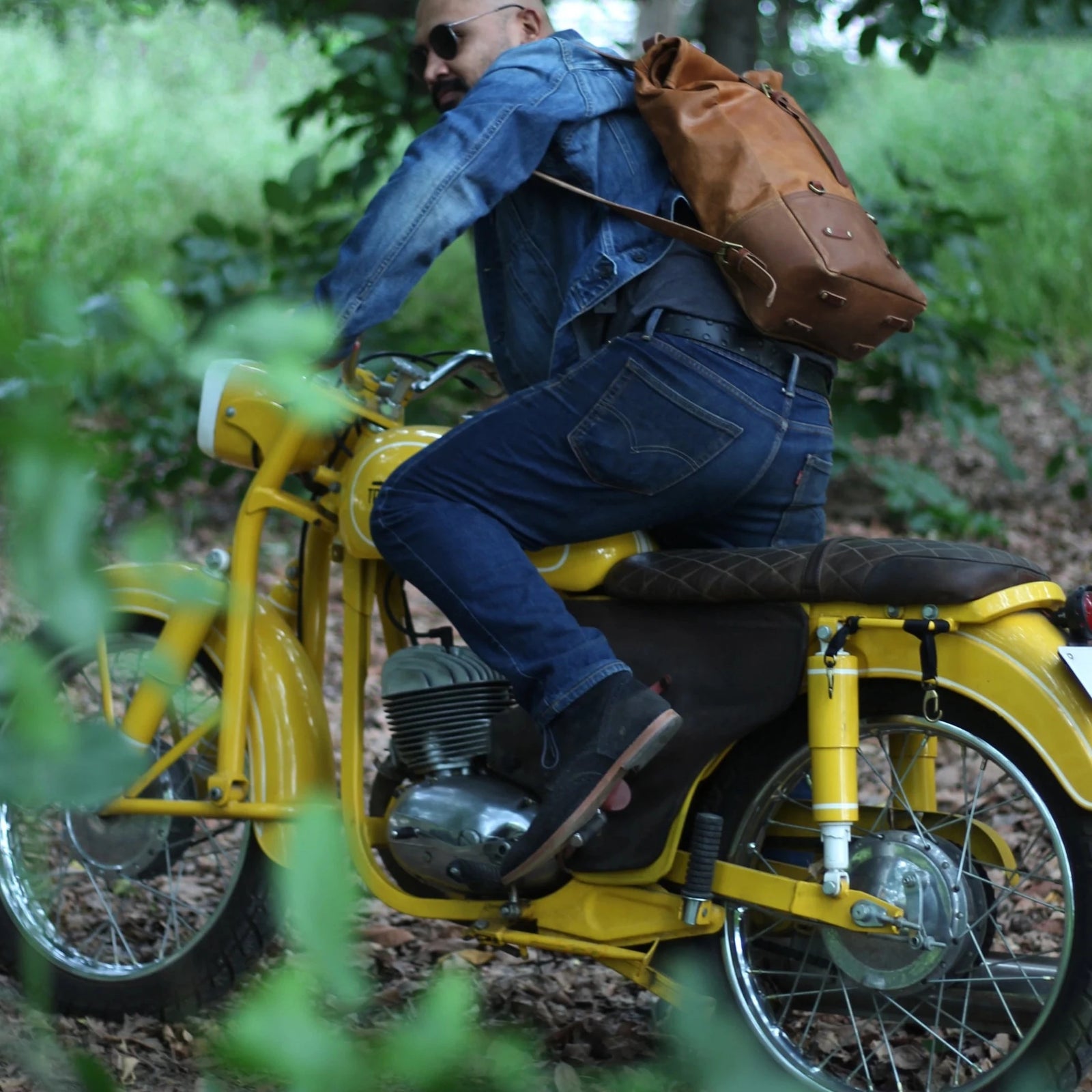 BACKPACK PANNIER - TAN