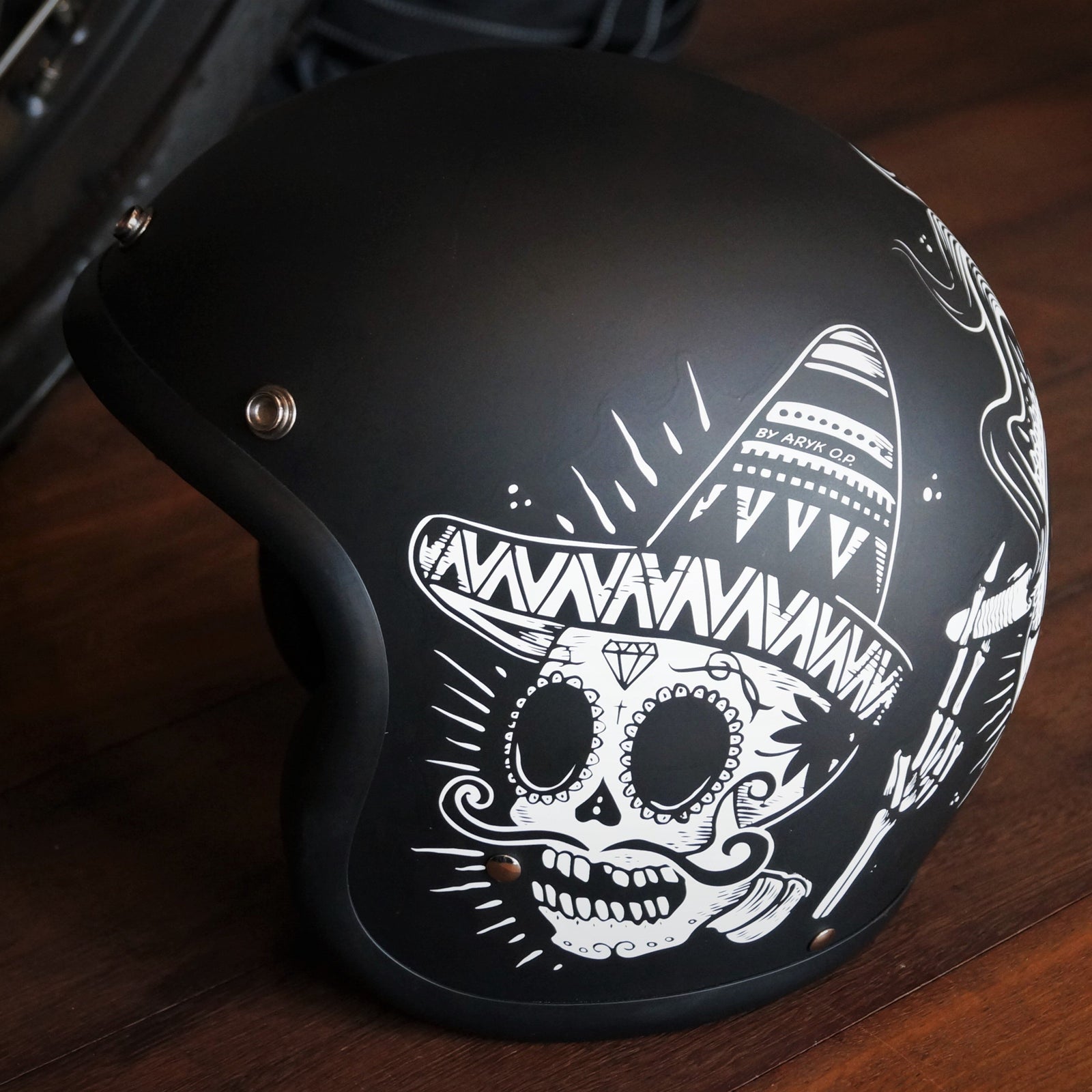 DMD - SIN FIN - RETRO OPEN FACE VINTAGE HELMET