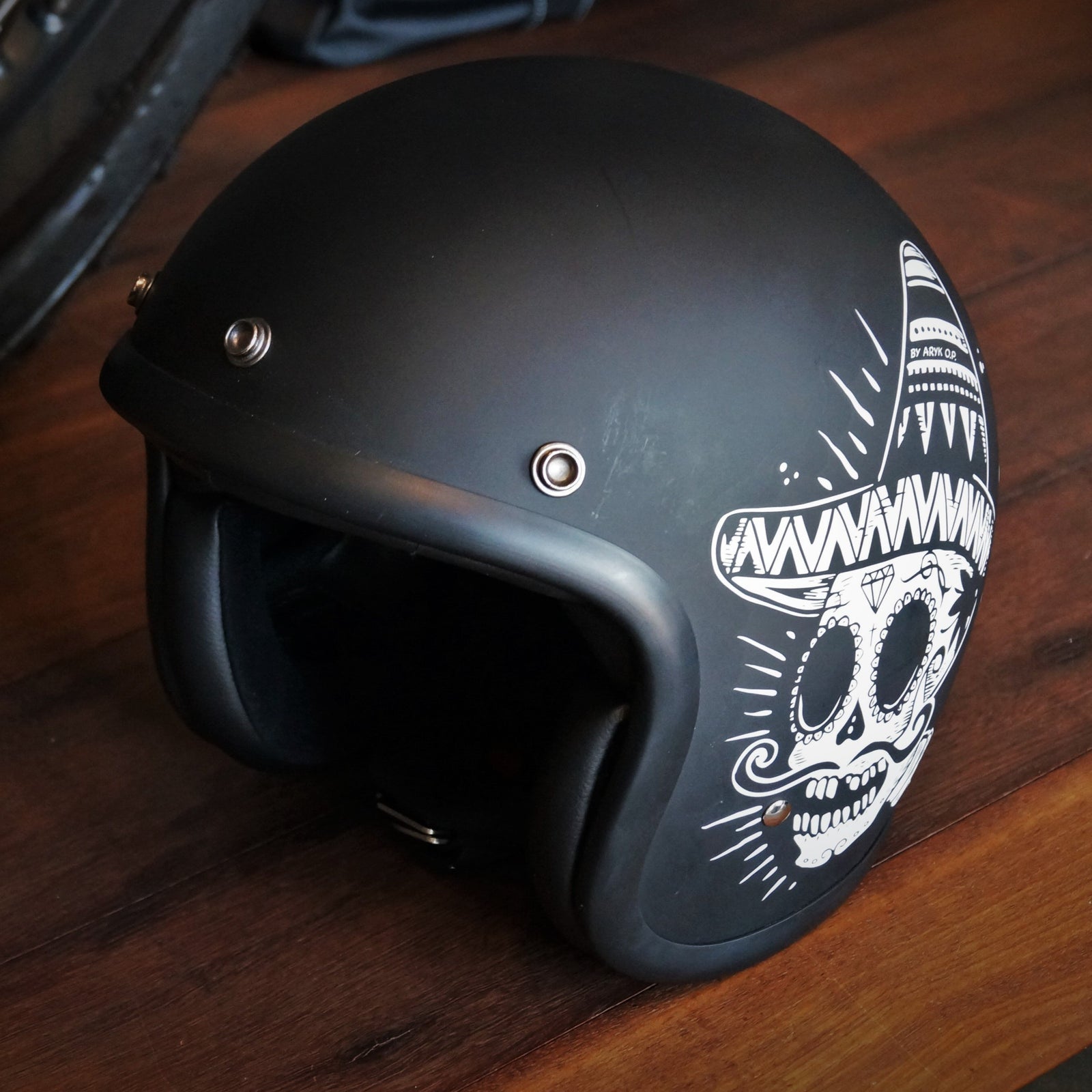 DMD - SIN FIN - RETRO OPEN FACE VINTAGE HELMET