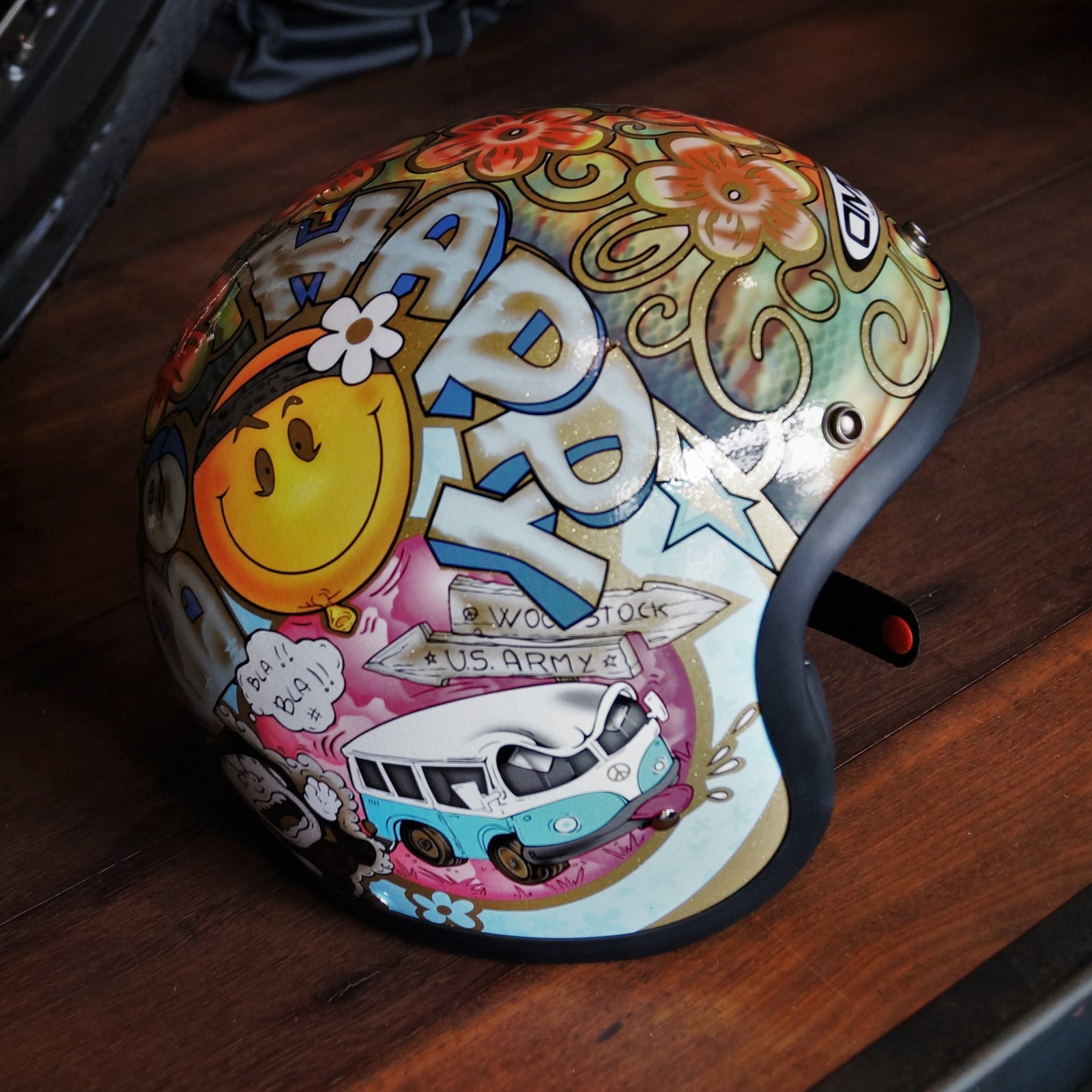 DMD - WOODSTOCK - RETRO OPEN FACE VINTAGE HELMET