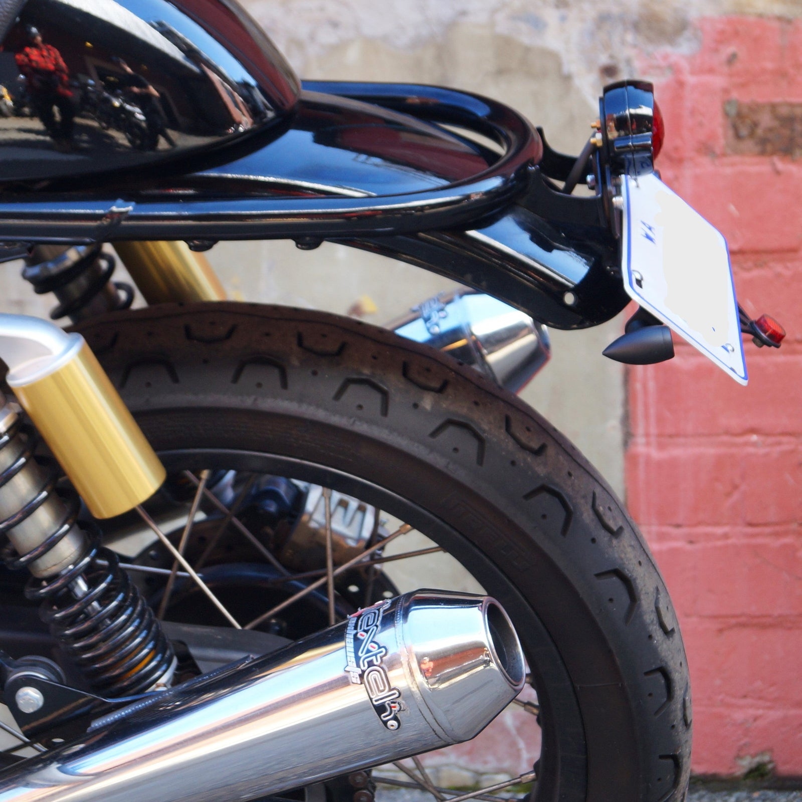 Royal Enfield 650 GT650 Continental Interceptor Tail Tidy Rogue Motorcycles Perth