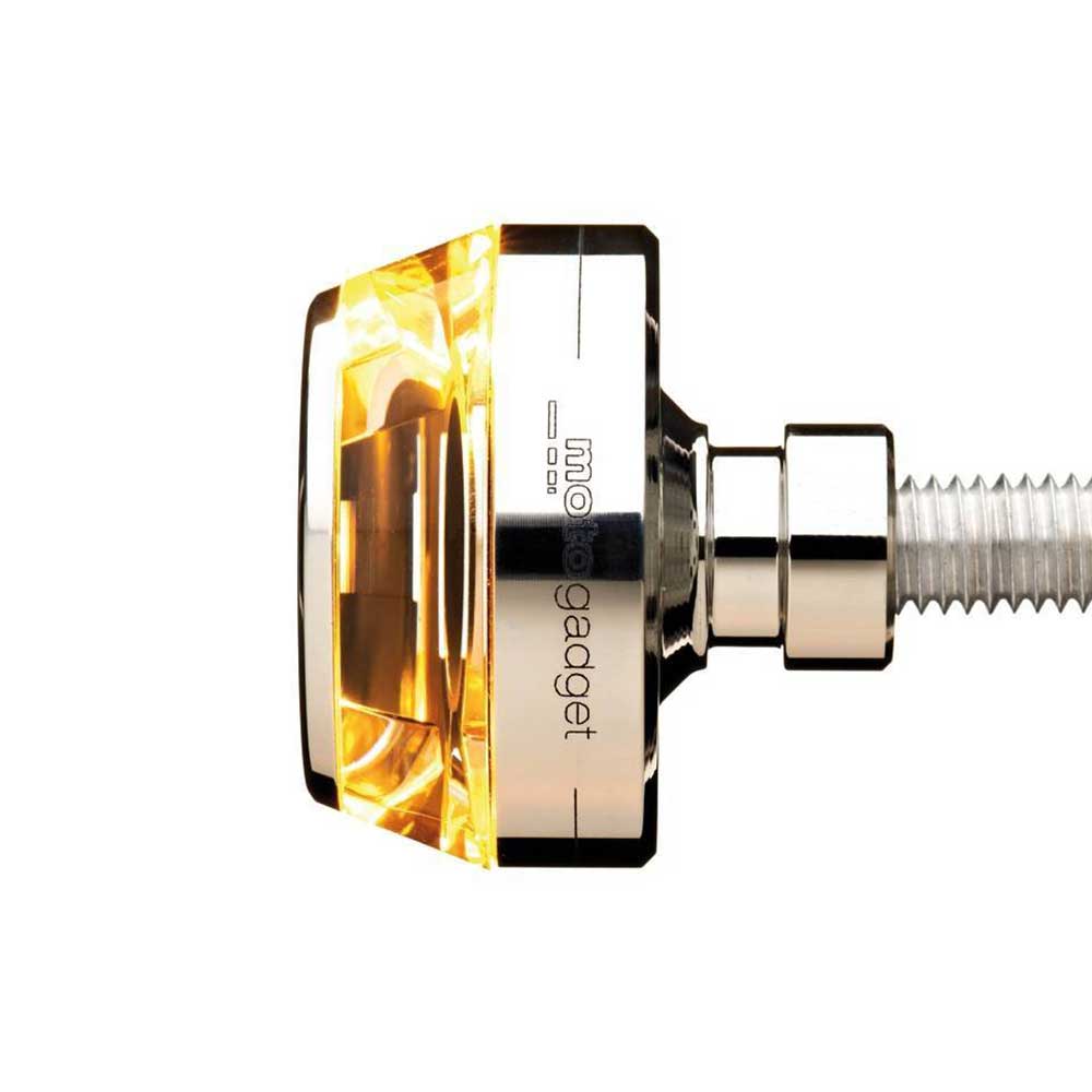 Bar End LED Indicator m-Blaze Disc Chrome