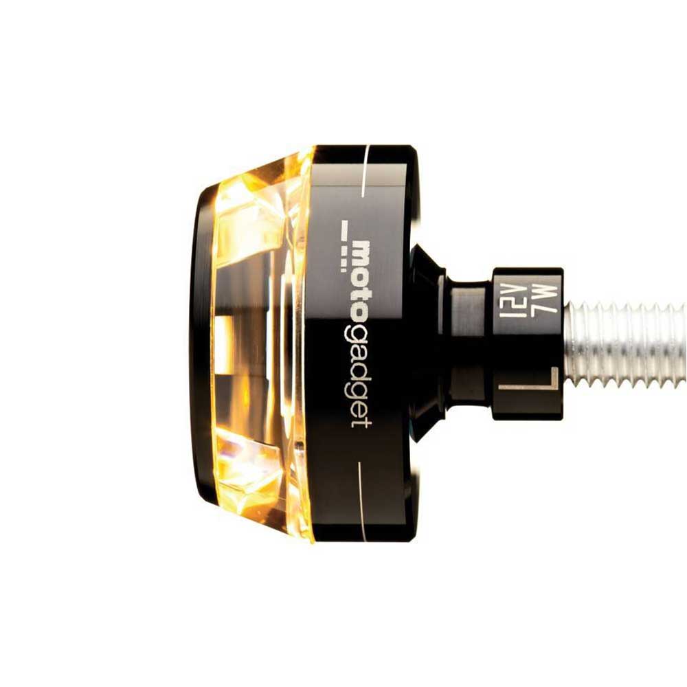 Bar End LED Indicator m-Blaze Disc Black