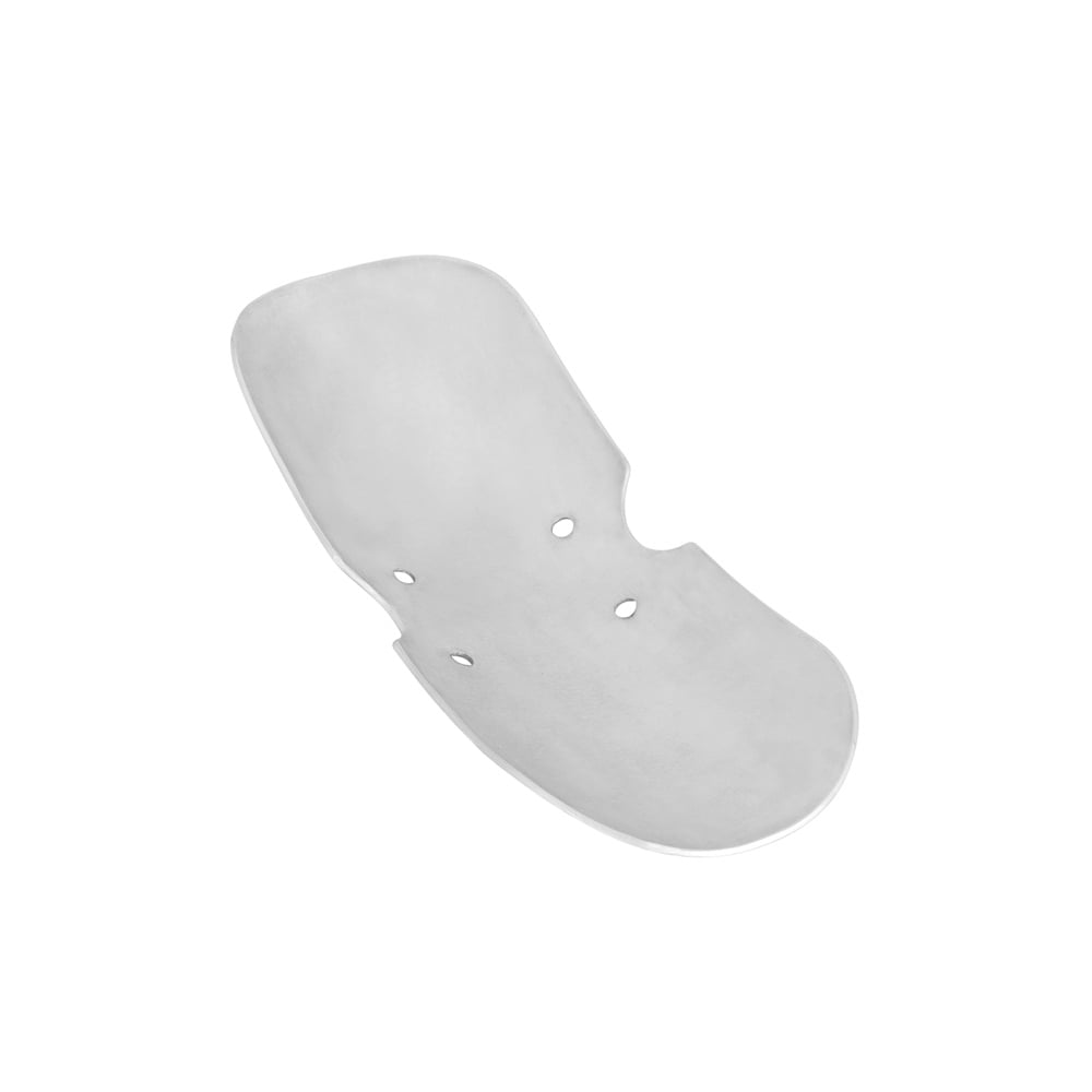 Shorty Front Mudguard/Fender LC - Polished, Black anodised and Brushed Aluminium finish