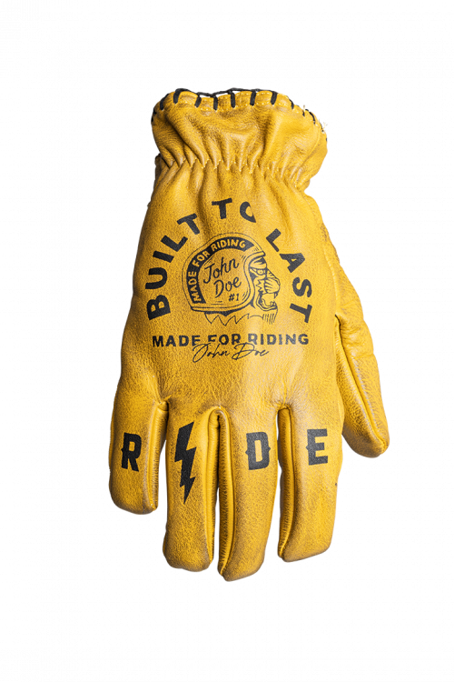 John Doe Coyote Gloves Yellow Black Rogue Motorcycles Perth