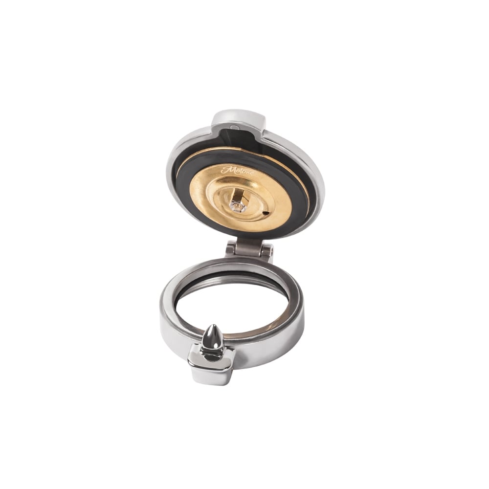 2" Alloy Monza flip-up fuel cap