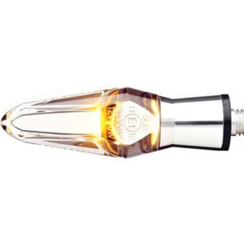 Motogadget small chrome indicator discrete cafe racer scrambler tracker LED Perth Western Australia Rogue Motorcycles