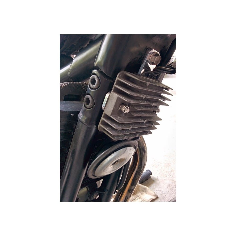 Regulator/Rectifier Frame Rail Relocation Bracket